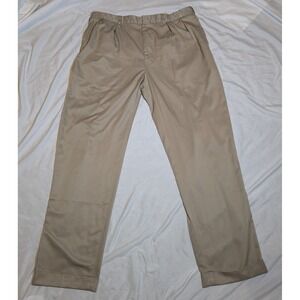 Polo By Ralph Lauren Men's Khaki Dress‎ Pants Missing Size Tag See Description